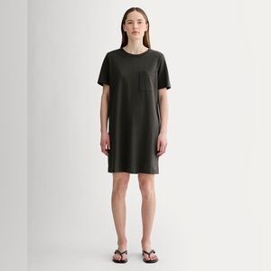 Everlane Washed Black Mini Dress